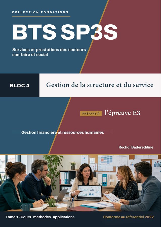 Couverture du livre « BTS SP3S – Bloc 4 – Tome 1 »