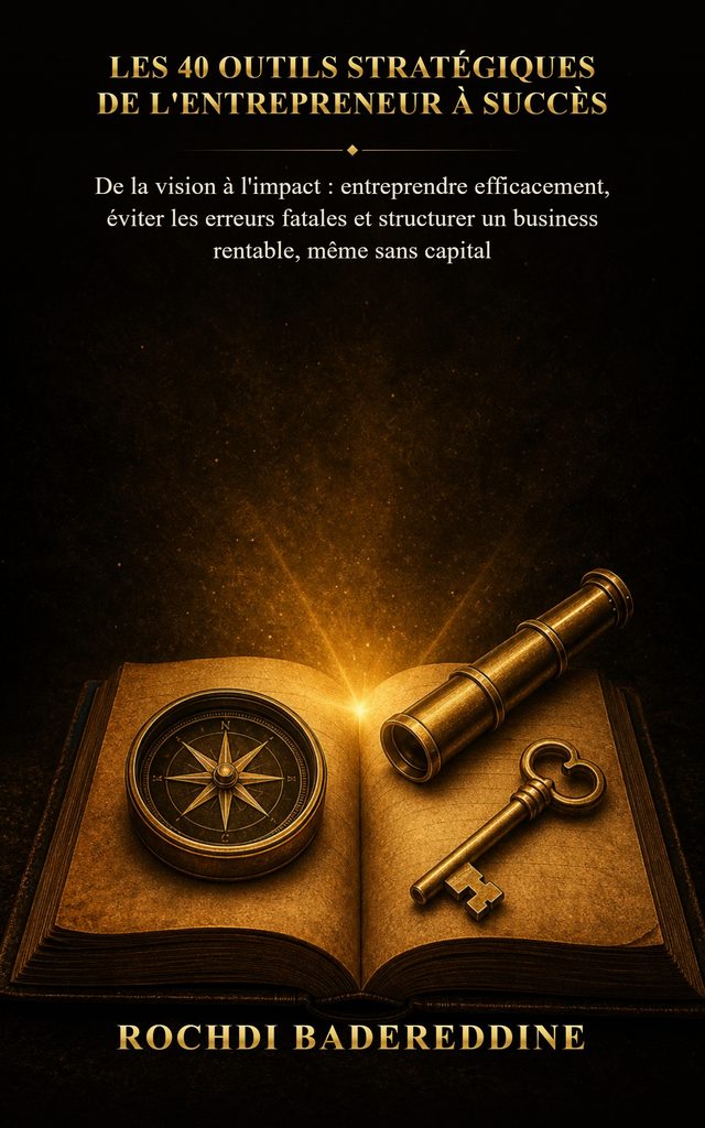 Couverture du livre « Les 40 Outils Stratégiques de l’Entrepreneur à Succès »
